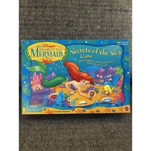 Disney‎ The Little Mermaid Secrets of the Sea Game Ages 4+ 2-4 Players